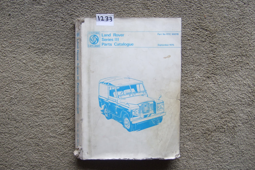 Land Rover Series 3 Parts Catalogue Nelson Merchants