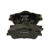 Top-down view of both pads still shrink-wrapped, Bosch logo and moulded codes 0 986 AB1 799 -HD3, 95426 5860 R89593 clearly visible on the steel backing plates