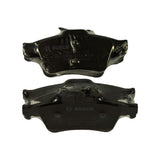 Two pads flat, friction face down, backing plates showing Bosch logo, moulded markings 0 986 494 127, 586, 90R-02A1180/0400, RB9593, 23913