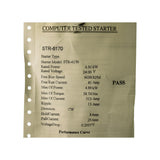 Starter motor - Hino - SXS701 - OEX - NOS — rear view