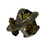 Angled view emphasising the deep wax pellet chamber, brass jiggle valve and lower retainer cage
