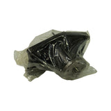 Three-quarter angle of the bagged pump showing the deep cast housing body and pulley-side shaft snout