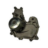 Opposite-side view showing 'GMB JAPAN' cast text on pump body, bearing hub with circlip groove, and overall clean un-corroded aluminium casting in good NOS condition