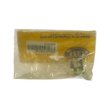 Reverse of the sealed package laid flat, printed text reads Hella-New Zealand Limited, P.O. Box 51427, Pakuranga, Auckland 6, with internal warehouse barcode sticker affixed to the back