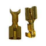 Female Blade Terminal - 6.3 x 0.8 mm (1/4")