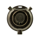 Top of metal flange showing engraved markings: 'PHILIPS H4', '13342LL/M10', '24V 75/70W', 'K1 GERMANY 19', and ECE approval 'E1 2C7 U'