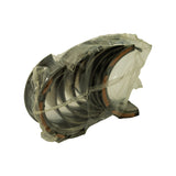 Opposite angled view showing the copper-edged thrust flanges and the black running surfaces of the shells
