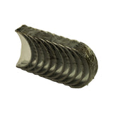 Similar three-quarter view from the opposite angle, emphasising depth of the bearing shells and the machined parting-line faces.