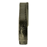 Edge-on profile view of the sealed bearing stack showing overall thickness and the back (steel) face of the shells