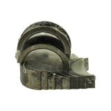 Side view of bearing stack with back markings visible including '4290' and '4298' and VP logo stamps
