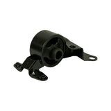 Repeat three-quarter view of the cylindrical drum mount matching photo 2 angle; confirms clean black paint finish with no visible corrosion or damage.