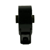 Top-down profile view showing the cylinder-to-bracket junction; two lateral stub bosses on each side of the rubber element visible; Tenacity moulded text and date code faintly readable on top of rubber.