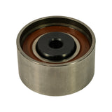 Three-quarter low-angle view of sealed face, showing depth of the outer cylindrical body and the recessed inner bore with rubber seal.