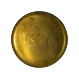 Brass Welch/Core Plug 20-1/4