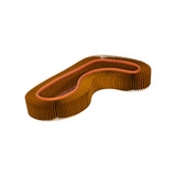 Bosch 1457429992 Air Filter — Mercedes-Benz — NOS — showing raised gasket seal along perimeter