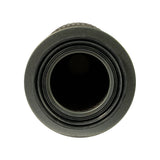 Top-down view of the open sealing end showing the concentric rubber seal and inner support ring that mates to the housing spigot