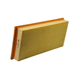 Corner angle showing filter depth and side panel; 'WIX WA6174' ink-stamped on side edge of element, additional small text below (possibly country of origin).