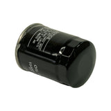 Angled view showing 'OIL FILTER 15400...' text on body; plastic wrap intact around base