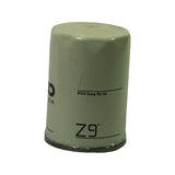 Filter rotated to show opposite side — 'RYCO Group Pty Ltd' manufacturer text, faint batch/date stamp on dome top.