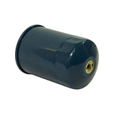 Canister on its side showing 'U7920' batch/date stamp on body and brass primer port at top.