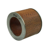 Angled view showing both top and side; Echlin stamp 'AF 36.' and 'BMUNB' code clearly legible on upper rim flange; pleated paper media uniformly distributed