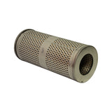 Three-quarter angle with one open end facing forward, inner mesh strainer tube visible inside the open end