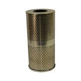 Side view of the cartridge showing the welded vertical seam and a blue ink stamp reading WIX 51412 30483G B12-2 B31-75 across the centre band
