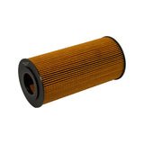 Full-length angled side view of cartridge with WIX WL 7316 marking and batch code visible on left end cap