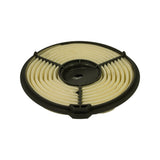 Three-quarter angle showing element profile, sealing edge of the rubber-like rim, and locating tab on the outer perimeter