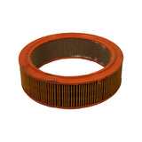 Opposite three-quarter view to photo 3, showing the mesh-screen end of the element with diamond-pattern wire retainer over the inner bore, 'Fram CA-3147' just visible on the rim.