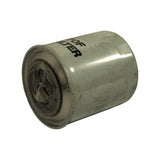 Three-quarter view from the opposite angle showing the open threaded base end clearly, with the gasket groove visible inside the rolled rim.