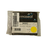 Front face of original Permaseal poly bag packaging; label reads 'SK005 Cam Belt Oil Seal Kit, Mitsubishi 4G32, 4G37'; Permaseal logo and 'quality automotive gaskets' text visible top right; barcode 9419070131940 and batch code 774493 dated 15/10/07 visible; asbestos-free logo present; NZ Gaskets Ltd and AA Gaskets Pty Ltd contact details printed at bottom; internal stock label with GAS-00885 code overlaid on bag (internal label, not original).