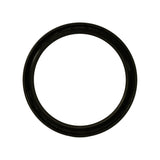 Opposite face of the seal showing double-groove profile on the outer rim, consistent with a HTCL-type double-lip design. No markings visible on this side.