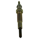 Close-up upright view of the glow plug showing the terminal stud at top and the stamped body text — reads 'BOSCH JAPAN' with partial part number '092' visible, confirming Japanese manufacture and Bosch OEM origin.