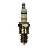 Second full front-on view of the same spark plug, confirming WR5CC stamping on shell and BOSCH ceramic insulator markings. Redundant angle to photo 3 but shows plug from a slightly different rotation.