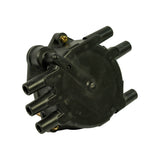 Angled top view of cap exterior from slightly different position confirming six towers, retaining arm, and general clean NOS condition with no damage
