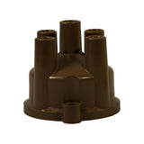 Rear elevation showing third snap-clip mounting tab. Cap body appears symmetrical and undamaged.