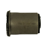 Side-on view of bush showing full length of steel outer sleeve; febi bilstein logo, 'Germany 04305' and '678' clearly legible on centre of body; rubber flanges visible at both ends.