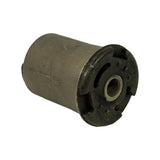 Three-quarter view from smaller flanged end showing inner bore and partial rubber cutouts; febi markings partially visible on body.
