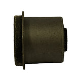 Side profile view showing full barrel length and stepped flange on one end; opposite end shows smaller rubber-faced bore opening.