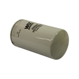 Angled side view of filter body showing WIX logo and 33528 part number clearly. Overall condition of body appears good with minor surface marks.