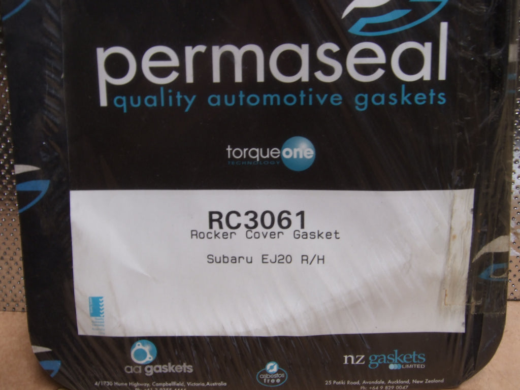 Subaru EJ20 Rocker Cover Gasket R/H Nelson Merchants