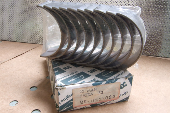 Mazda S2. 020 / 0.50 Main Bearings