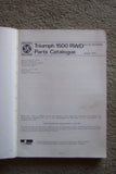 Triumph 1500 RWD parts catalogue