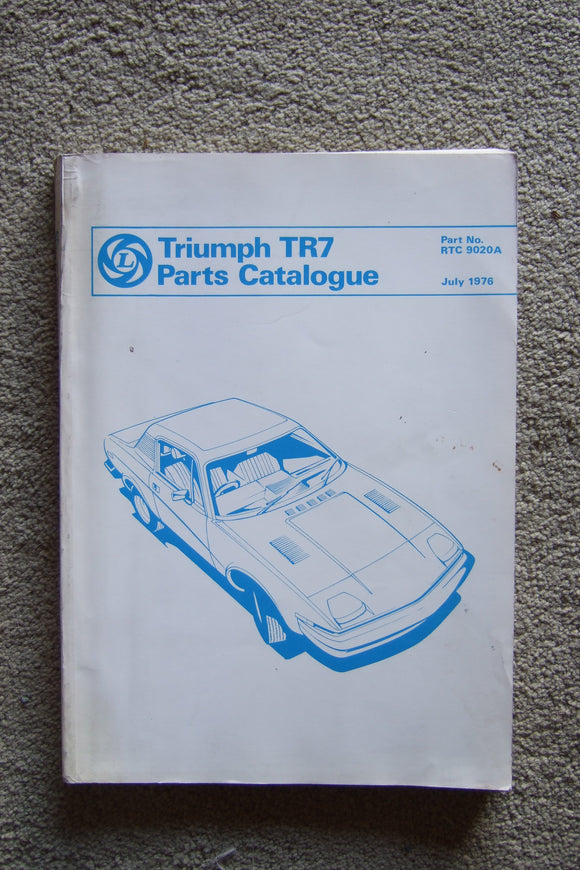 Triumph TR7 Parts Catalogue