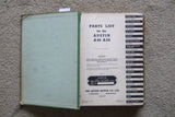 Austin A40 / 50 Parts List Vol.2 Book