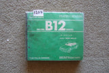 Nissan Model B12 Series Parts Catalogue Book