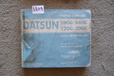 Datsun 260C, 240C, 220C 200C Model 230 Series Vol. 1 & 2 Parts Catalogue Books