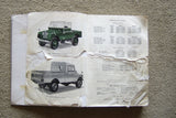 Land Rover Series 1 86, 88, 107 & 109 Petrol And Diesel Models Book