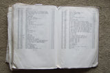 Triumph 2000 And 2500 (1975) Parts Catalouge Book